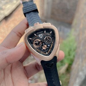 Lamborghini Sporty triangular Case Rubber Strap Premium Quality 171