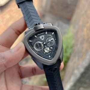 Lamborghini Sporty triangular Case Rubber Strap Premium Quality 173