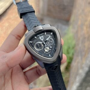 Lamborghini Sporty triangular Case Rubber Strap Premium Quality 174