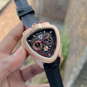 Lamborghini Sporty triangular Case Rubber Strap Premium Quality 175