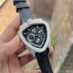 Lamborghini Sporty triangular Case Rubber Strap Premium Quality 176