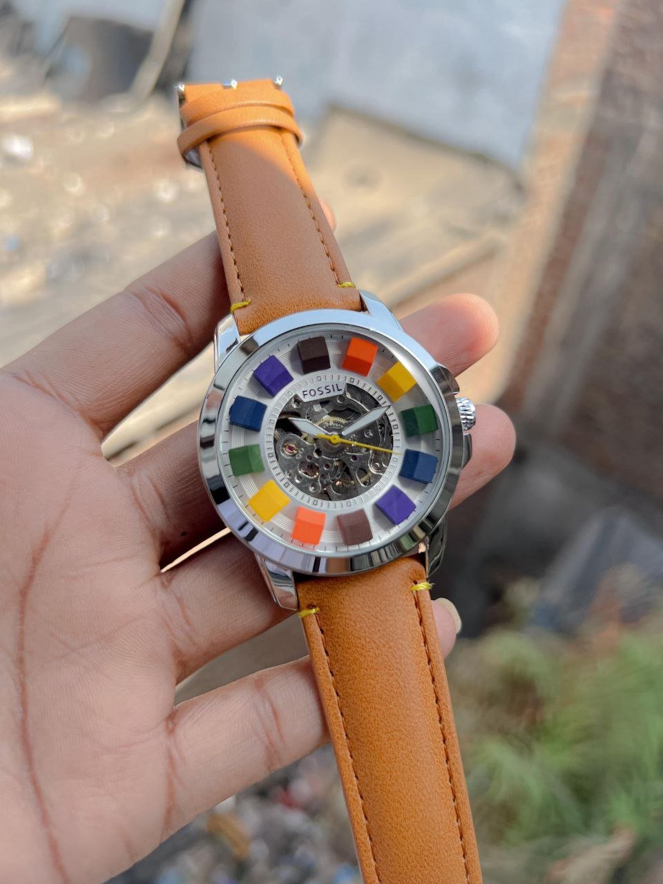 photo_2026-04-15_10-17-26 Fossil automatic skeleton Leather Strap Premium Quality 177 - Image 4