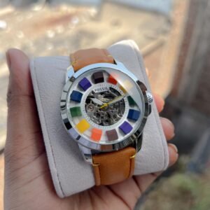 Fossil automatic skeleton Leather Strap Premium Quality 177