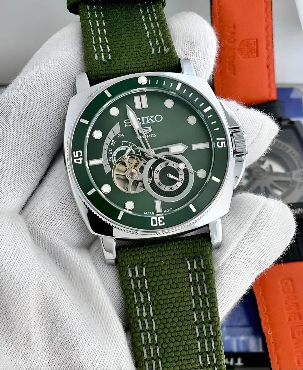 photo_2026-04-16_10-52-44 Seiko 5 Sports Automatic Open Heart Premuim High Quality 247 - Image 2