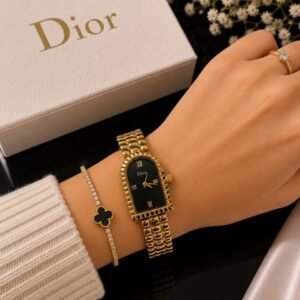 Dior Rose Gold Fancy Beautiful Ladies Watch 1