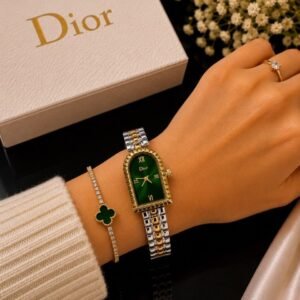 Dior Dual Tone Fancy Beautiful Ladies Watch 5
