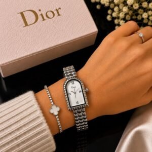 Dior Stainless Steel Fancy Beautiful Ladies Watch 10