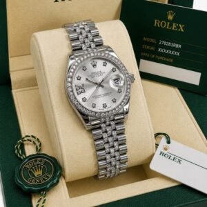 Rolex Diamond Embossed Date just 7AA High Quality 17