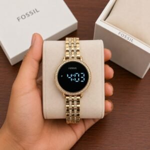 Fossil Digital Rose Gold Ladies Watch 3