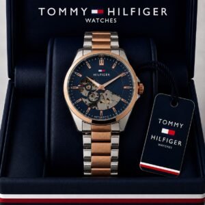 Tommy Hilfiger Dual Tone Automatic Watch 8