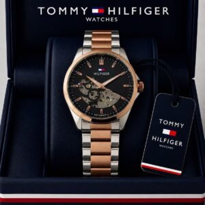 Tommy Hilfiger Dual Tone Automatic Watch 9