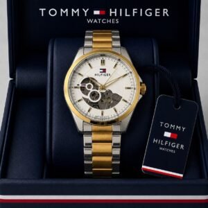 Tommy Hilfiger Dual Tone Automatic Watch 11