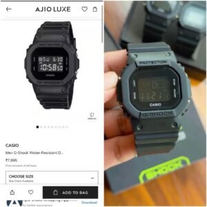 Casio G-Shock watch is the all-black GMD-S5610BB-1 mode Watch 3