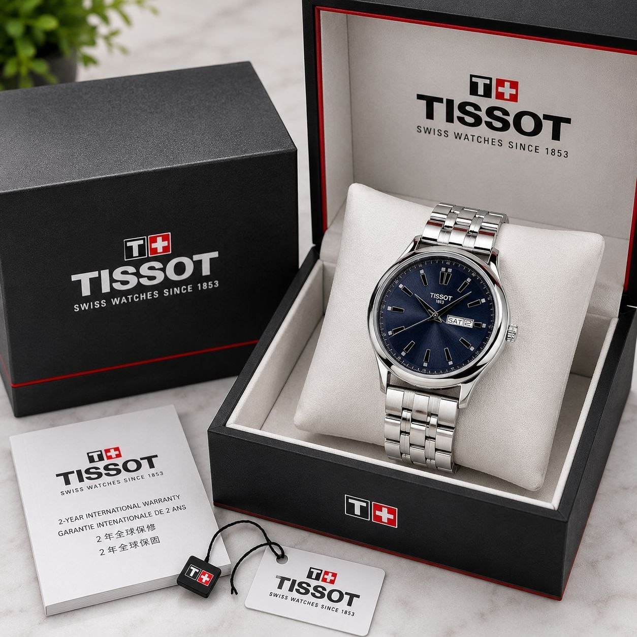 *TISSOT CLASSIC DAY-DATE – ELEGANCE MEETS SWISS HERITAGE Watch 605