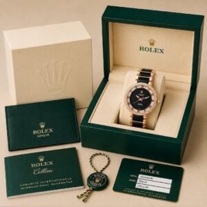 Rolex Premium Quality Dual Tone Ladies Watch 4