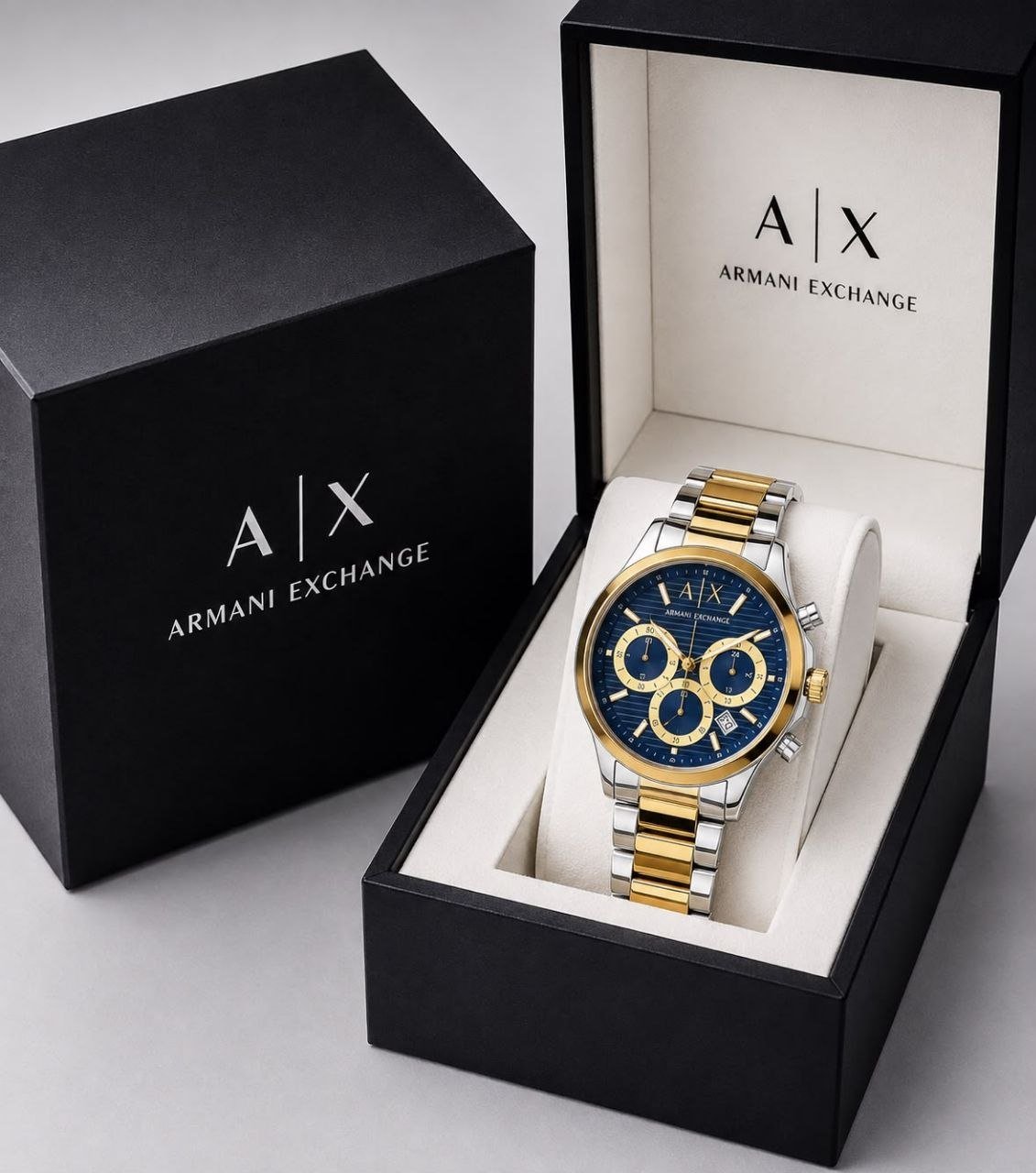 Armani A|X Dual Tone Premium Quality Watch 211