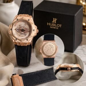 Hublot BigBang Black Rubber Strap Premium Quality Men's Watch 62