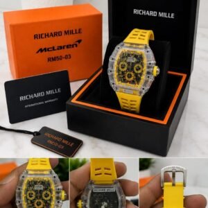 Richard Mille Yellow Limited edition Men's Watch 712