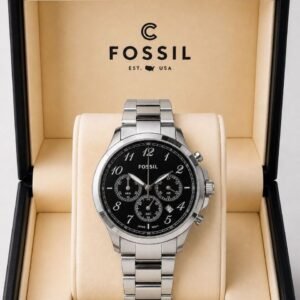 Fossil Steel Black Dial 7AA High Quality Men's Watch 226