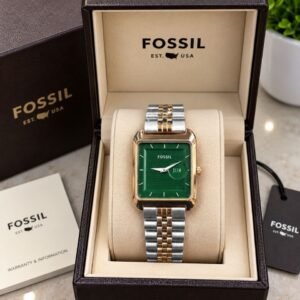 Fossil Dual Tone Green Dial 7AA High Quality Men's Watch 234
