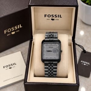 Fossil Black Grey Dial 7AA High Quality Men's Watch 237