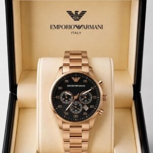 Armani Rose Gold Premium Quality Men's Watch 209