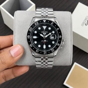 Seiko 5 Sports GMT Sporty & Premuim High Quality Men's Watch 807