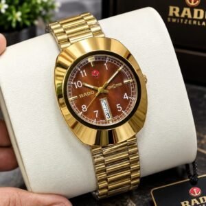 RADO Diastar Rose Gold Maroon Men's Watch 184