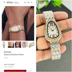 Bvlgari Dual Tone Fancy Beautiful Ladies Watch 21