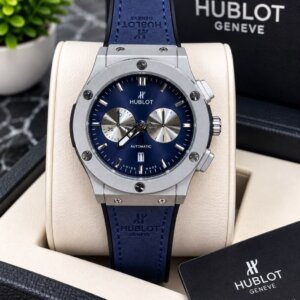 Hublot Big Bang Classic Fusion 5 Hand iconic Silicon Rubber Strap Premium Quality Men's Watch 72