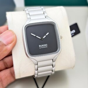 RADO Steel Black Dial Men's Watch 189