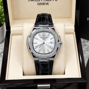 Patek Philippe Premium Black Leather Strap High Quality Men;s Watch 259
