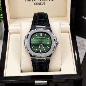 Patek Philippe Premium Green Leather Strap High Quality Men;s Watch 260