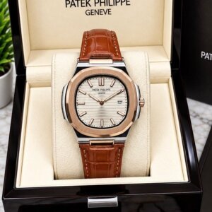 Patek Philippe Premium Brown Leather Strap High Quality Men;s Watch 262