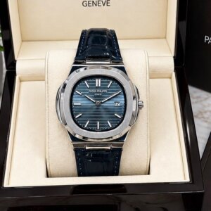 Patek Philippe Premium Blue Leather Strap High Quality Men's Watch 263