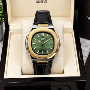 Patek Philippe Premium Black Leather Strap High Quality Men's Watch 264