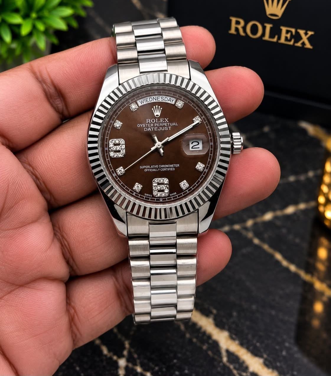 Rolex Datejust Stainless Steel 7AA High Quality Dual Tone Men's Watch 218