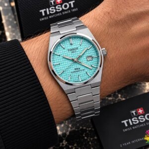 Tissot PRX Stainless Steel blue Dial Men's Watch 203
