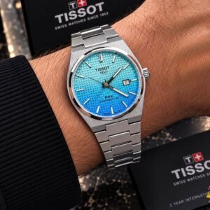 Tissot PRX Stainless Steel Blue Dial Men's Watch 206
