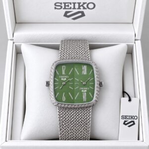 Seiko Steel Dual Time Premuim High Quality Men's Watch 257