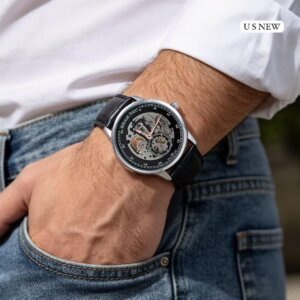 Audemars Piguet Limited Edition Leather Strap Automatic Men's Watch 16