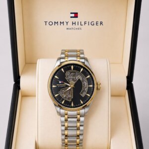 Tommy Hilfiger Dual Tone Open Heart Automatic Men's Watch 20