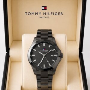 Tommy Hilfiger Full Black Quartz Men's Watch 38