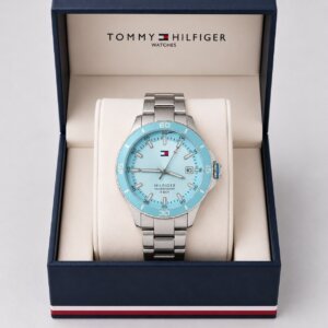 Tommy Hilfiger Stainless Steel Blue Dial Quartz Men's Watch 21